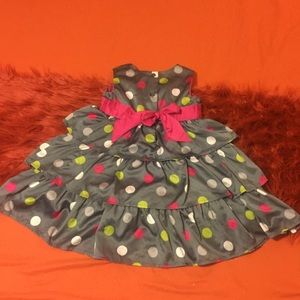 Adorable polka dot  Carter’s dress. Size 4t